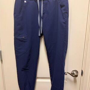 Figs Navy Drawstring Jogger Pants